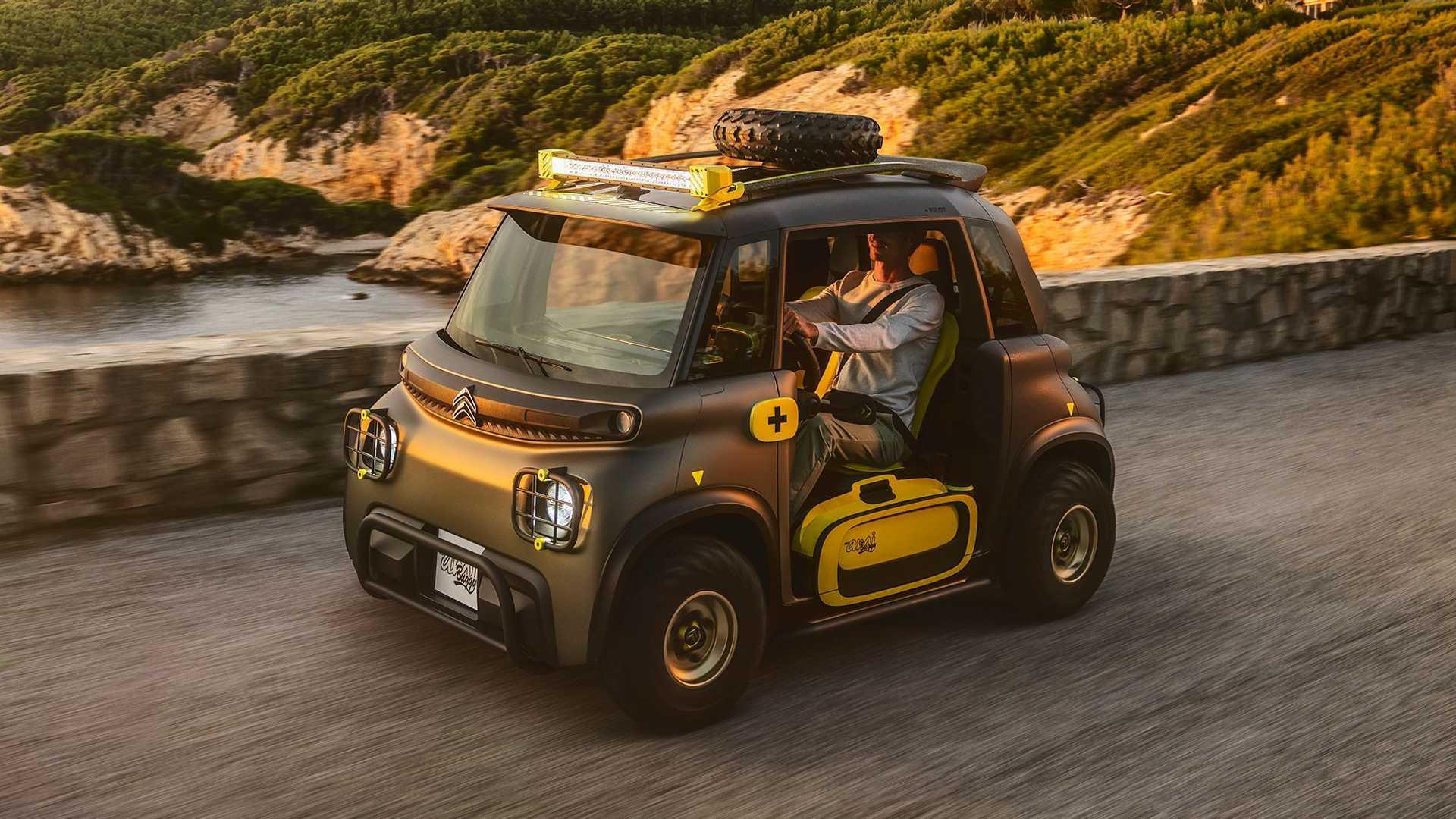 Citroen My Ami Buggy: на пляж на электромашинке