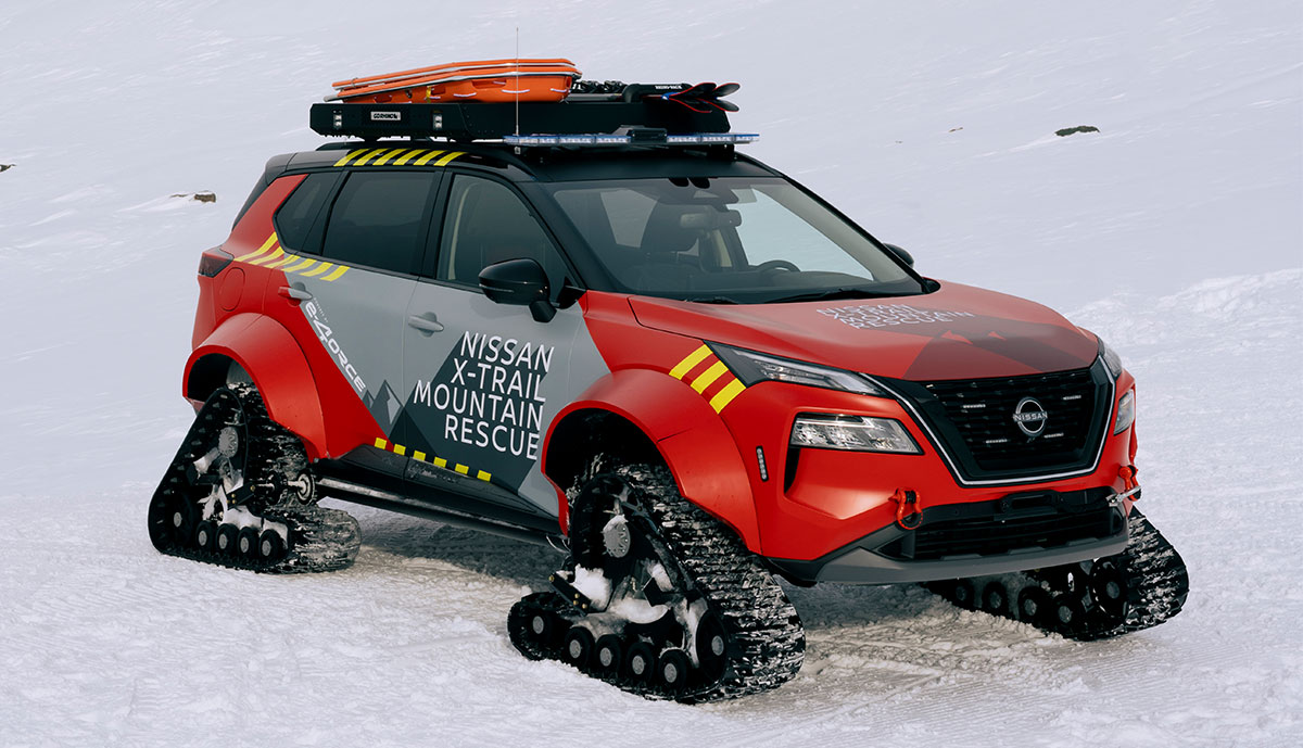 Nissan показал аварийно-спасательный X-Trail Mountain Rescue