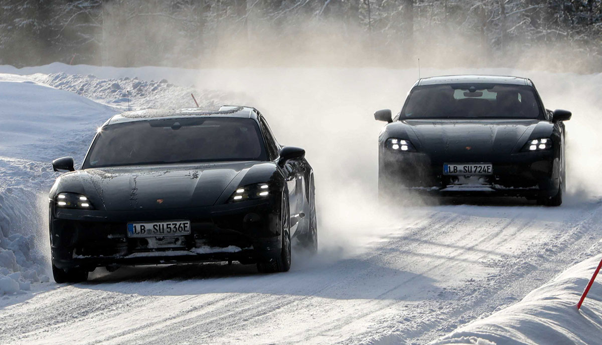 Модернизированный Porsche Taycan поступит в продажу весной 2024 года