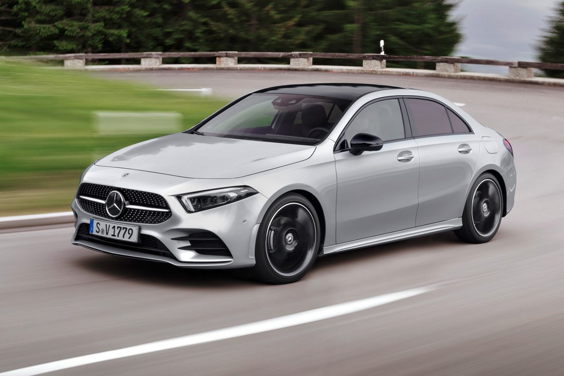 Mercedes-Benz A-Class Sedan. Мал мала меньше