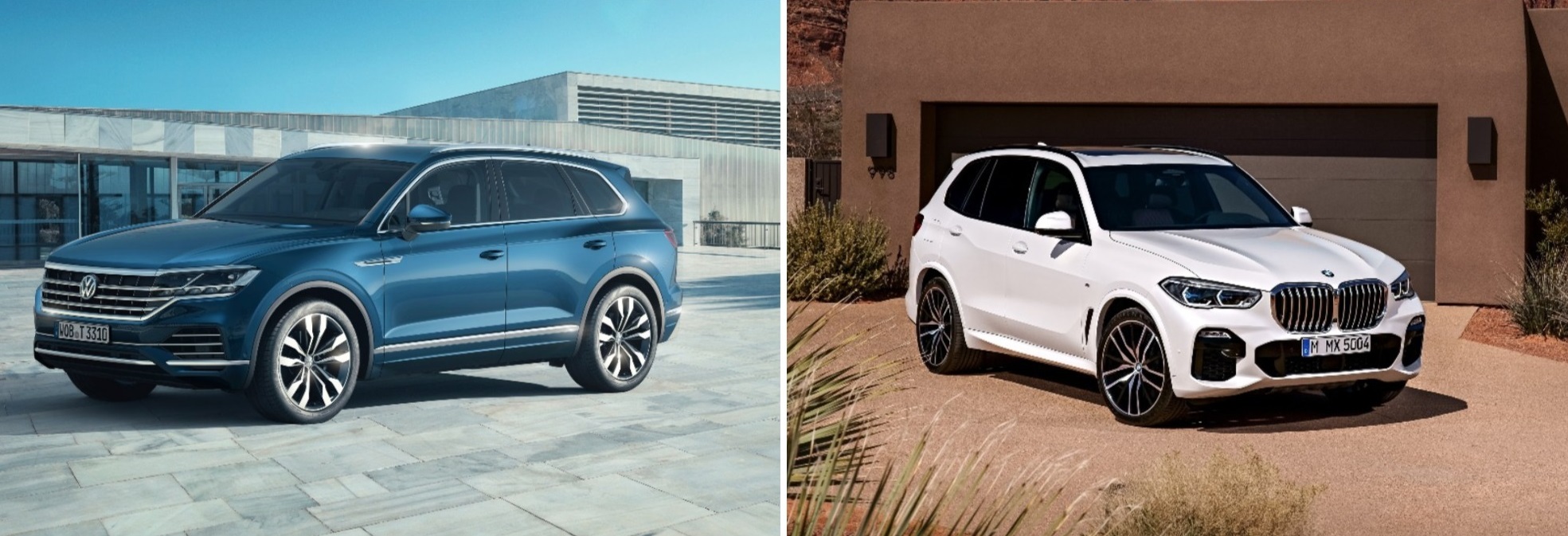 VOLKSWAGEN TOUAREG против BMW X5. Кто кого?