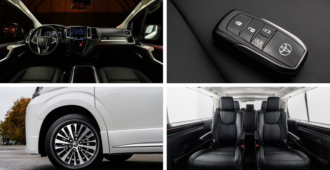 Toyota Hiace интерьер