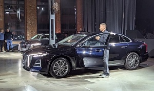 Hongqi H5 дебютировал на презентации в Москве