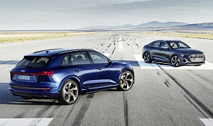 МАРКА AUDI ПРИВЕЗЛА В РОССИЮ САМЫЙ МОЩНЫЙ E-TRON