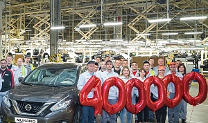 ЗАВОД NISSAN В САНКТ-ПЕТЕРБУРГЕ ОТМЕЧАЕТ ЮБИЛЕЙ