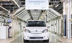 НАЧАТО ПРОИЗВОДСТВО ЭЛЕКТРОМОБИЛЯ ŠKODA CITIGOE IV