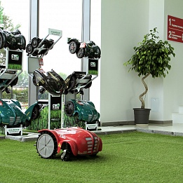 Мощнейший робот-газонокосилка Caiman Ambrogio L400