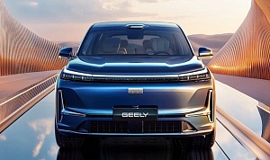 РАСХОД ТОПЛИВА — МЕНЕЕ 5 ЛИТРОВ. ПРЕЗЕНТОВАН ФЛАГМАНСКИЙ КРОССОВЕР GEELY GALAXY M9