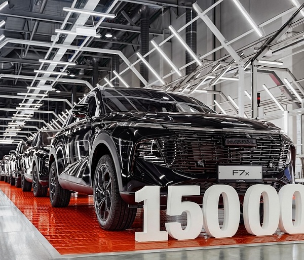 ТУЛЬСКИЙ ЗАВОД HAVAL ВЫПУСТИЛ 150-ТЫСЯЧНЫЙ КРОССОВЕР F-СЕРИИ