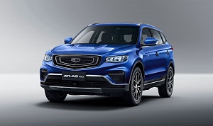 GEELY ATLAS PRO ВЫХОДИТ НА РОССИЙСКИЙ РЫНОК