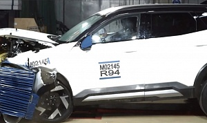 КРОССОВЕР LADA AZIMUT РАЗБИЛИ НА СКОРОСТИ 56 КМ/Ч. МАНЕКЕН «ВЫЖИЛ»