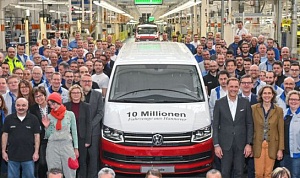 С КОНВЕЙЕРА СОШЕЛ 10-МИЛЛИОННЫЙ АВТОМОБИЛЬ VOLKSWAGEN