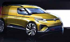 VOLKSWAGEN ПОКАЗАЛ ИЗОБРАЖЕНИЯ НОВОГО CADDY
