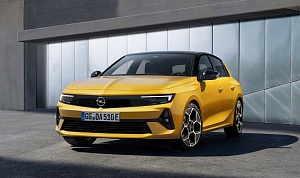 OPEL ПРЕДСТАВИЛ НОВЫЙ ЭЛЕКТРИФИЦИРОВАННЫЙ ХЕТЧБЭК ASTRA